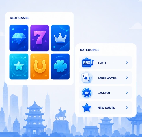 1xBet mobile slots game categories Mongolia split panel abstract tiles 