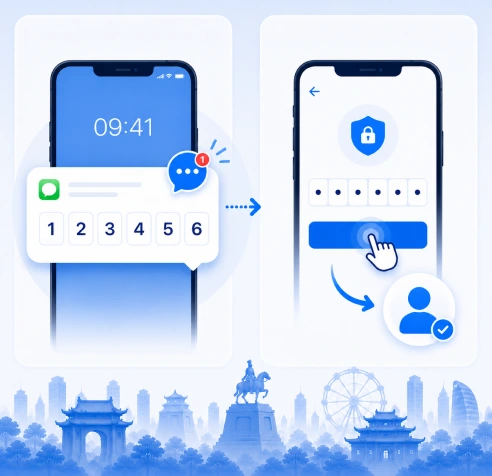 1xBet verification first login Mongolia OTP code then login dashboard 